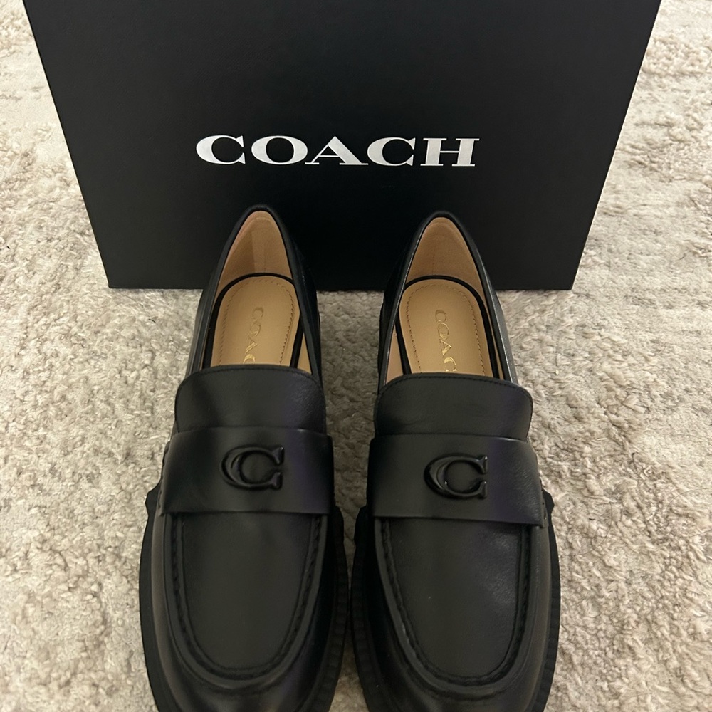 Leah Platform Loafers - Picture 2 of 3